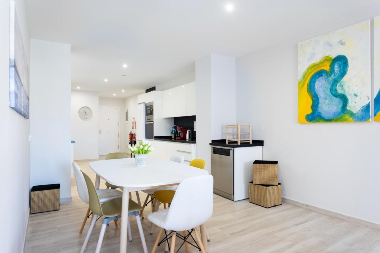 New 140M2 Loft-Style Flat At Town Heart, 3 Beaches Close Casa Leon El Médano Esterno foto
